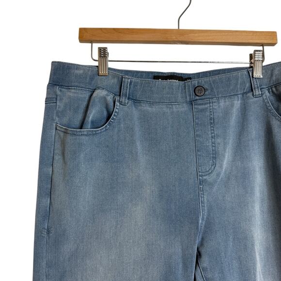 Betabrand Signature Mid Rise Denim Bootcut Jeans Lightwash Womens Size XL - Picture 4 of 12